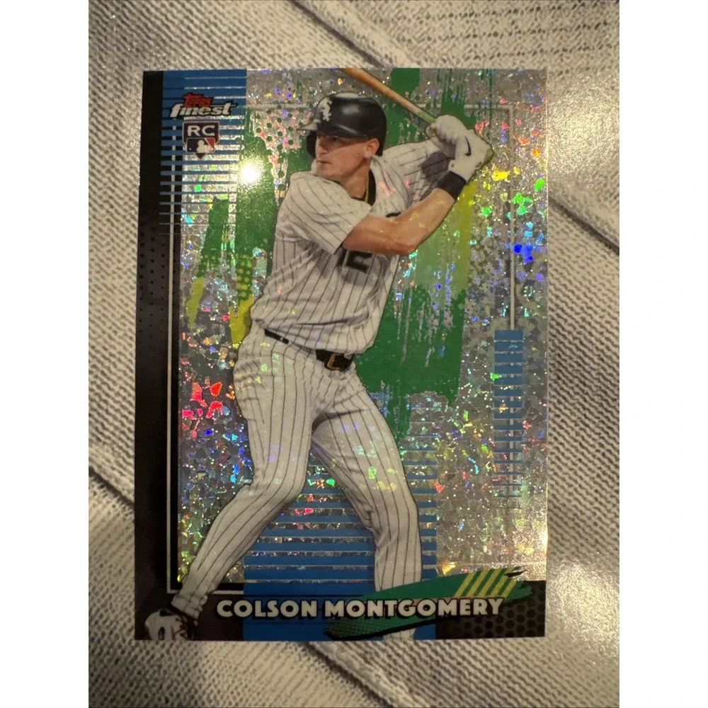 2026 Topps Finest Colson Montgomery RC #30 Mini Diamond Refractor White Sox